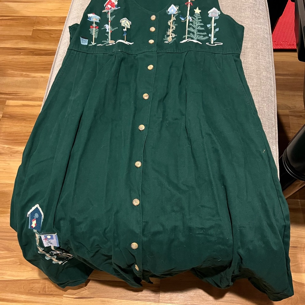 Christopher & Banks Forest Green Cotton Top